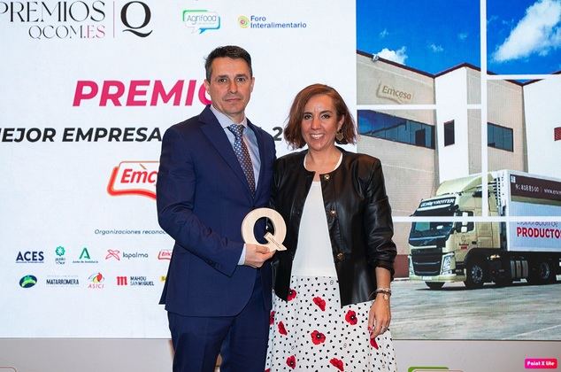 Emcesa recibe el premio Qcom.es a la mejor empresa privada