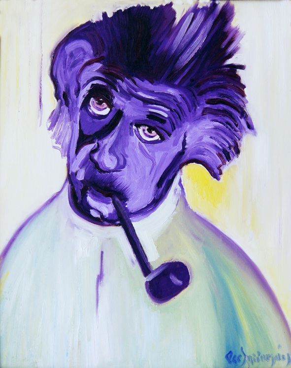 Pinturas de Pecharromán para los Centenarios de María Callas y Albert Einstein