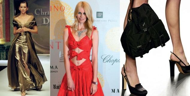 Colección de diseñadores de lujo: Prada, Dior y Valentino