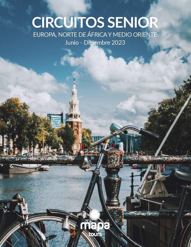 Mapa Tours lanza su nuevo catálogo 'Circuitos Sénior' con viajes de junio a diciembre