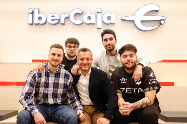 Ibercaja y ZETA gaming presentan una colaboración pionera en el mundo de los e-sports