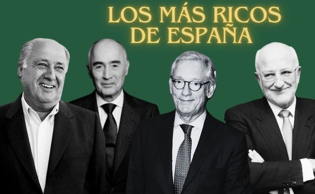 Las 100 fortunas de España aumentan su riqueza un 37% en comparación al año pasado