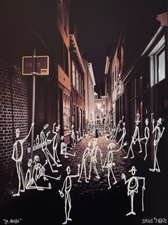 El Corte Inglés acoge las obras de José Alfaro y Rafa Sañudo en la Galería Porto & Hervás