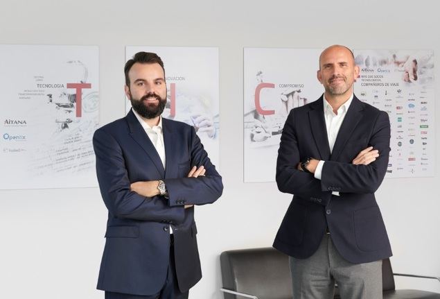 Daniel Segarra, director ejecutivo del Grupo Aitana (izq.) y Jorge Torres, director general