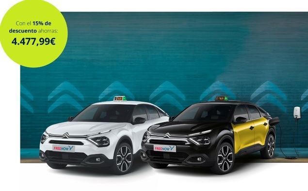 Free Now y Citröen se alían para impulsar la electrificación del taxi en España