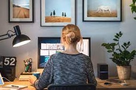 Espana iguala la media europea en teletrabajo