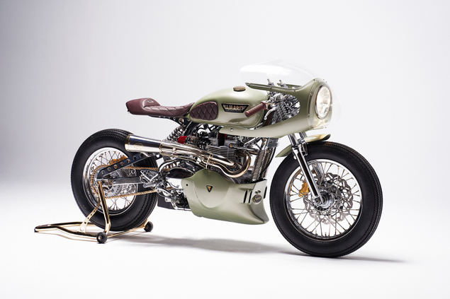 La moto 100 de Tamarit Motorcycles será subastada en el Salon Retromobile de París