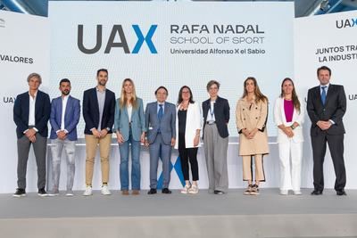 La escuela universitaria UAX Rafa Nadal School of Sport inaugura su nuevo polideportivo