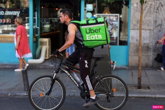 Uber Eats lanza una nueva función de seguridad para repartidores
