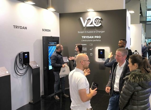 Éxito en la presentación de Trydan Pro de V2C, cargador de coche eléctrico que permite una conectividad total incluso en zonas sin cobertura