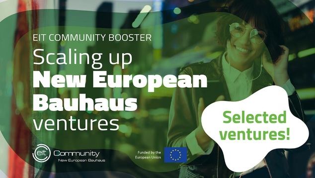 EIT Community Booster anuncia las 20 empresas seleccionadas para la Nueva Bauhaus Europea