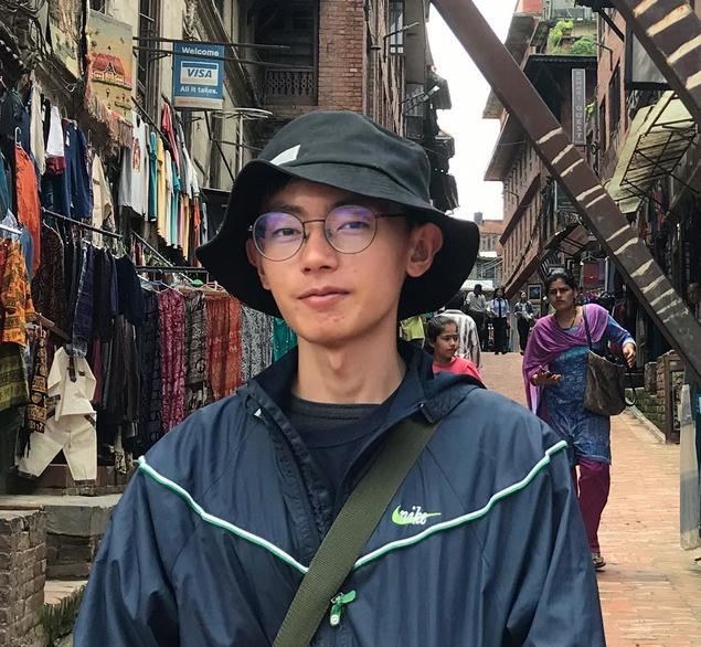 El artista taiwanés Wang Yu-song.