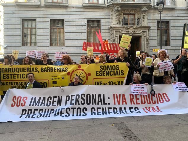Profesionales exigen el IVA reducido para los trabajos de 'imagen personal'