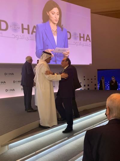 Ignacio Sánchez Galán asiste al Foro de Doha