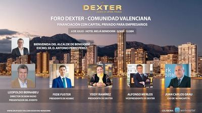 DEXTER convoca el evento financiero y empresarial del verano