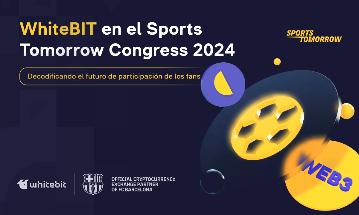 WhiteBIT participa en el “Sports Tomorrow Congress” organizado por el Barcelona Innovation Hub
