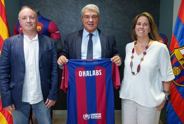 Xavier Muñoz y Joan Laporta