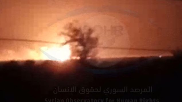 Se producen varias explosiones en una base de EEUU en Siria