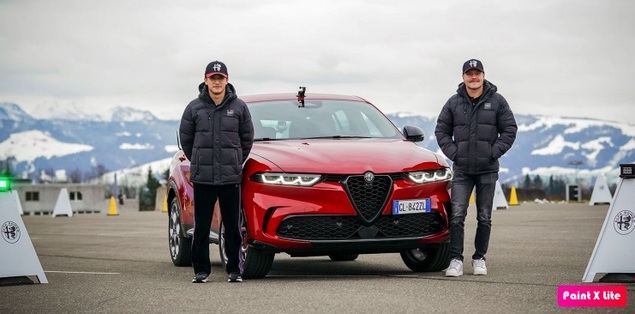 El Alfa Romeo Tonale Plug-In Hybrid Q4 en “modo competición” probado por los pilotos de Fórmula 1