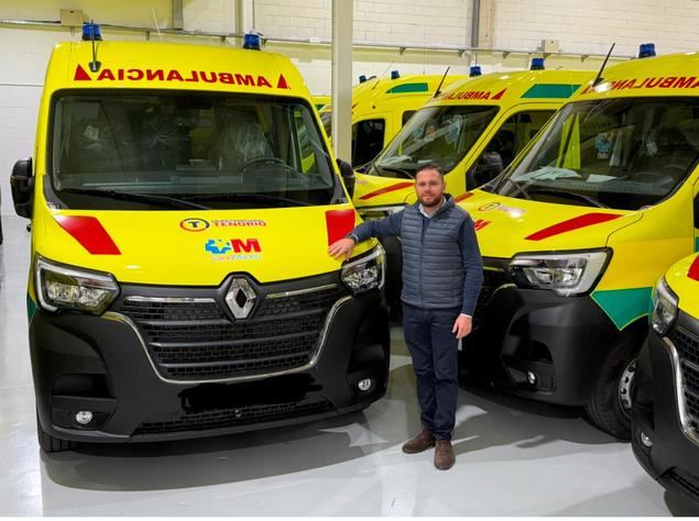 Ambulancias Tenorio comienza sus servicios en la Comunidad de Madrid