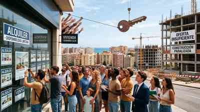 ¿Por qué en España no hay una burbuja inmobiliaria, sino una sofocante falta de oferta ante una demanda desbordada?