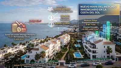 Más allá de Marbella y Málaga: el nuevo mapa del rendimiento inmobiliario en la Costa del Sol