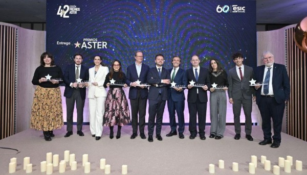 Los Premios Aster de Madrid reúnen a más de 200 personalidades del panorama empresarial español