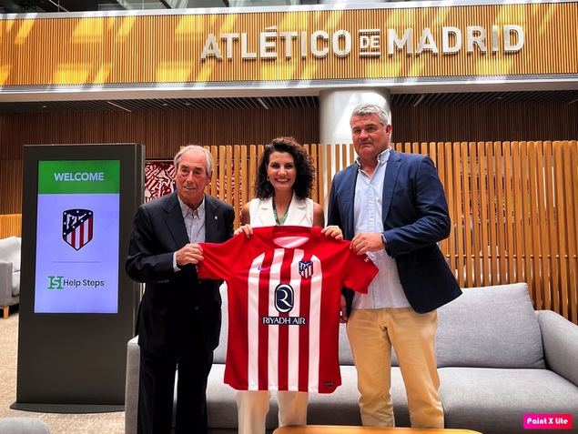 El Atlético de Madrid se alía con Help Steps para convertir pasos en donaciones