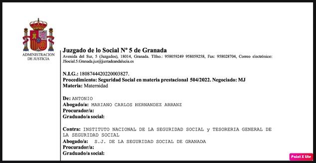 Sentencia histórica en Granada: un jubilado recupera más de 13.000€ por complemento y será indemnizado por discriminación de género