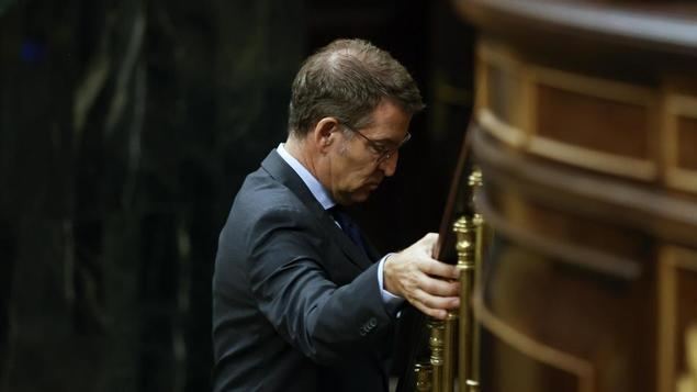 Investidura Feijóo, martillo y yunque