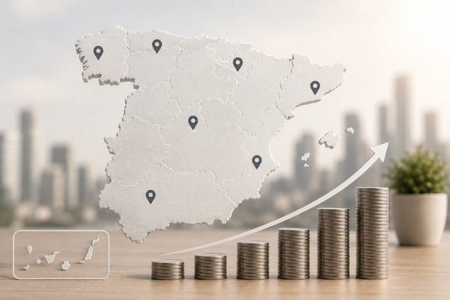 Madrid, Cataluña y Comunidad Valenciana lideran el ranking de la inversión alternativa en España