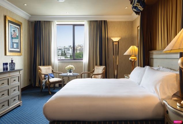 Suite Ava Gardner en el Hotel InterContinental de Madrid. 