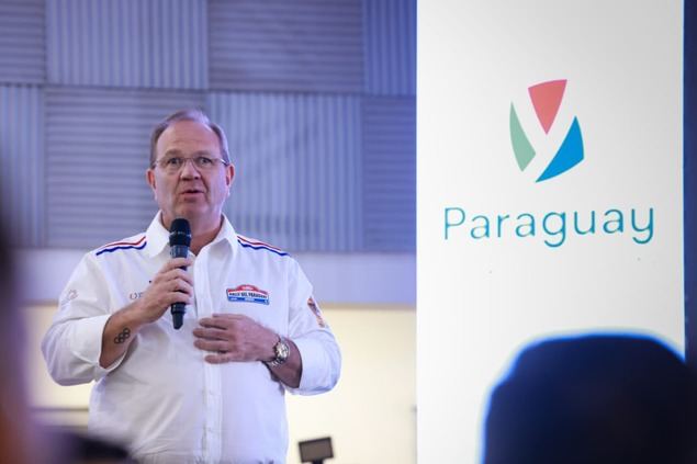 Camilo Pérez, presidente del Comité Olímpico Paraguayo.