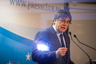 El discurso de Puigdemont: “El final del discurso es su “minuto de oro”, cuando se despega del papel y es más natural y directo en el mensaje”