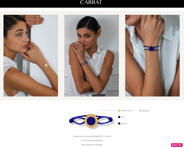 Lanzan una pulsera joya inteligente que te permite estar siempre seguro