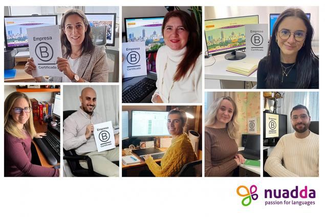 Nuadda Translations entra en la comunidad B Corp