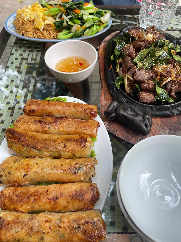 La riquísima comida vietnamita es uno de sus atractivos. 