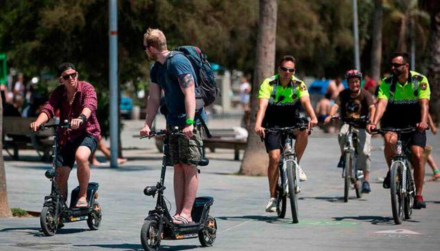 A partir de enero, las bicicletas eléctricas y los patinetes deberán estar asegurados
