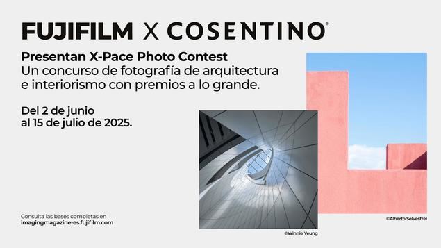 I Concurso Nacional de Fotografía de Arquitectura e Interiorismo X-Pace Fujifilm & Cosentino 2025