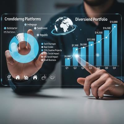 Cómo empezar en plataformas de crowdfunding y construir una cartera diversificada (guía práctica 2026)