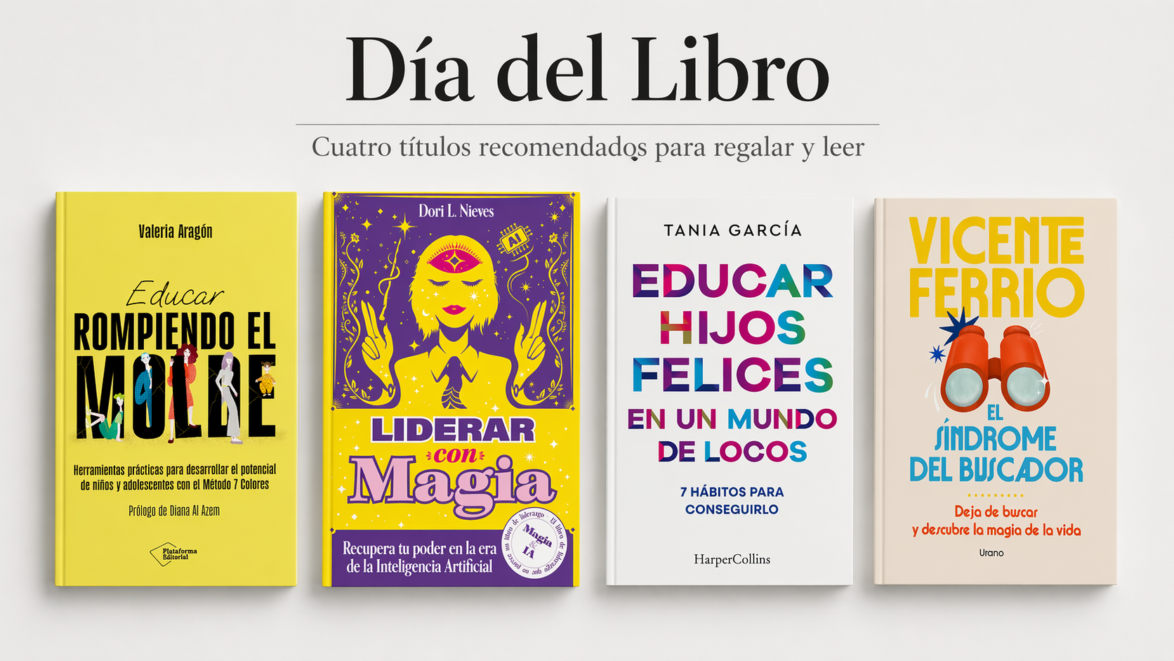 Lecturas que inspiran, acompañan y dejan huella en el Día del Libro