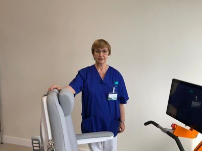 La Dra. Carmen Nieto, médico rehabilitadora del Hospital Casaverde Valladolid.