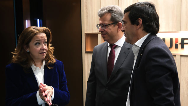 La consejera de Sanidad de la Comunidad de Madrid, Doña Fátima Matute, visita las oficinas de Fujifilm Healthcare en Madrid