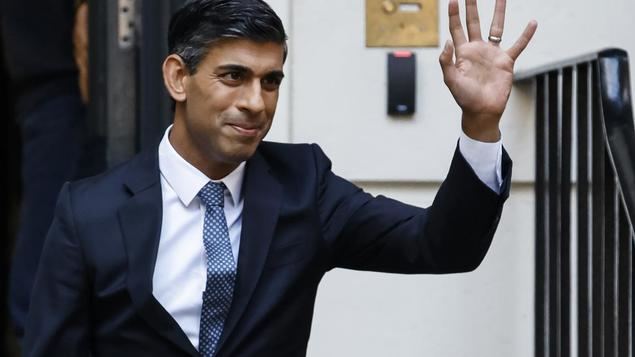 Rishi Sunak, nuevo primer ministro del Reino Unido.