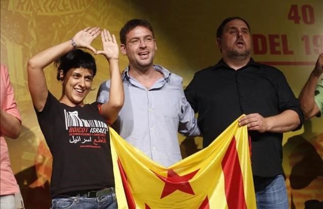 Patriotismo separatista Vs. izquierda española no constitucional