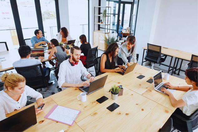 Espacios abiertos para un entorno laboral innovador