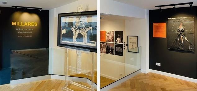 Inaugurada la exposición monográfica de Manolo Millares en Havet Gallery