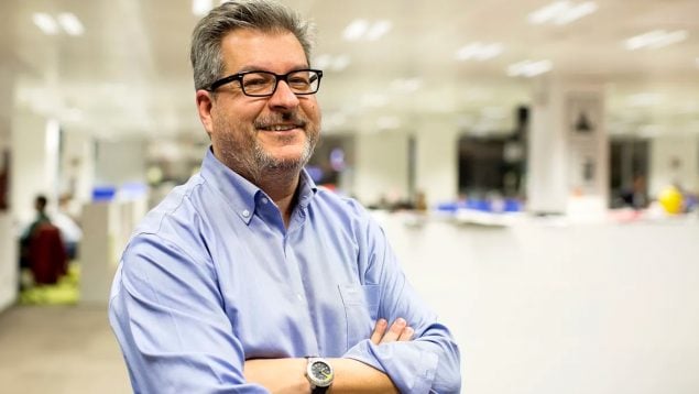 El periodista español Fernando Lázaro (Descanse en Paz).
