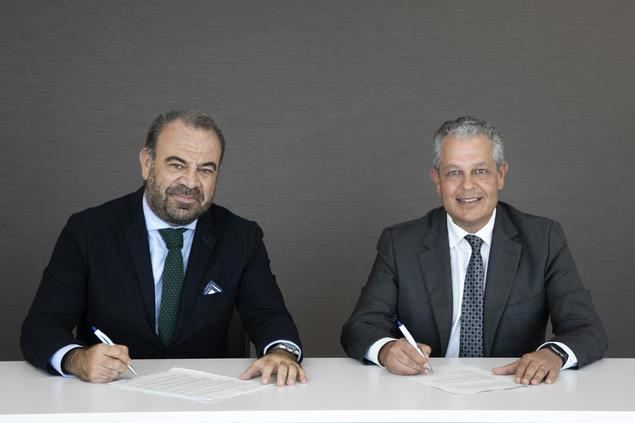 Gabriel Escarrer Jaume, Vicepresidente Ejecutivo y Consejero Delegado de Meliá Hotels International y Jorge Schoenenberger, Consejero Delegado de Viajes El Corte Inglés y Logitravel.