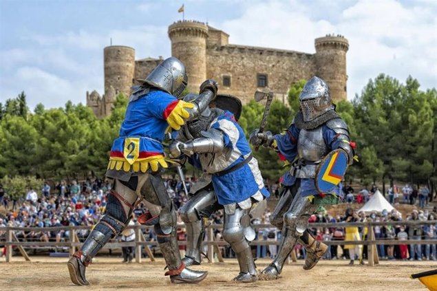 Vuelve el Torneo Nacional de Combate Medieval al Castillo de Belmonte